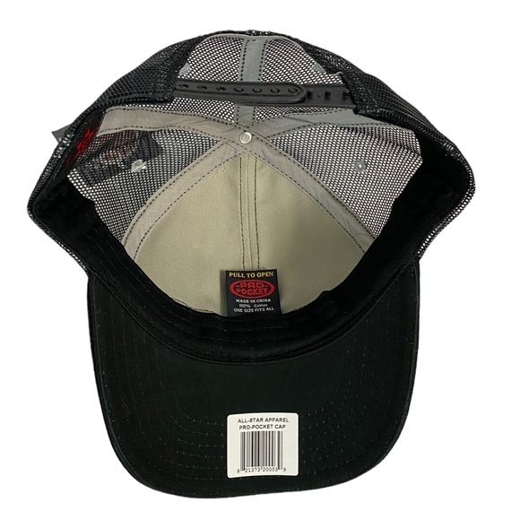 Don’t Tread On Me! US Navy Black Hidden Pocket Hat NWT - Picture 11 of 11